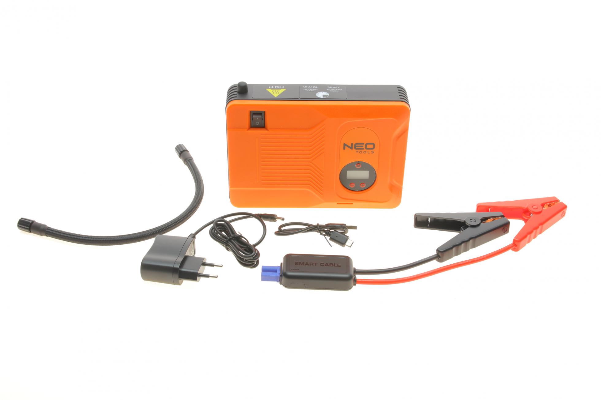Пусковое устройство „ Jumpstarter”, Power Bank 14Ah, LED фонарь, компрессор 3.5BAR